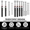 4/8 Pcs Magnetic Pickup Tool Telescoping Magnetic Grabber Tools 1.5/3/10/15LB Capacity Stainless Steel Extendable Magnet Stick