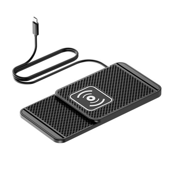 20W Phone Cordless Charging Mat Car Charger Overvoltage Protection Universal Intelligent Fast Wireless Phone Charger