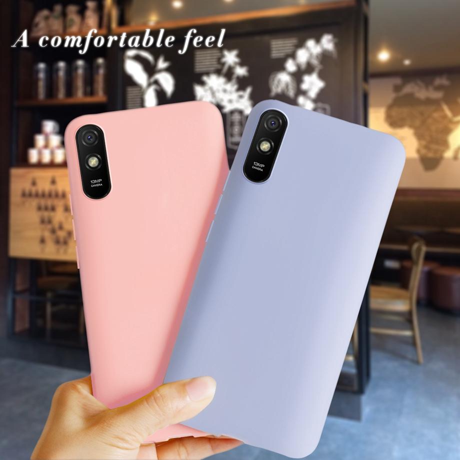 Силиконовый чехол для Xiaomi Redmi 9A 9a 9AT, мягкий защитный чехол из ТПУ для телефона redmi 9 9a 9at AT AT, чехол ярких цветов