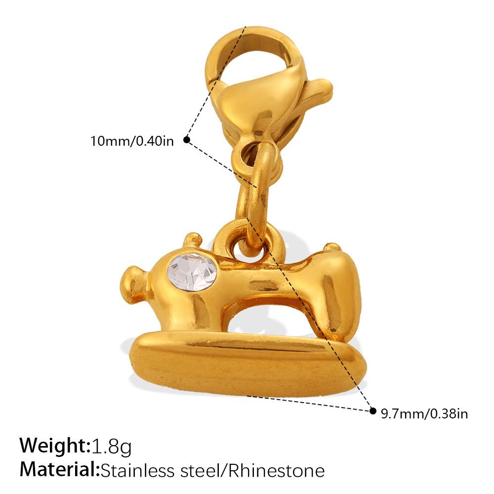 Cute Versatile Camera Envelope Multi-Element Lobster Buckle Pendant Does Not Fade Diy Accessories