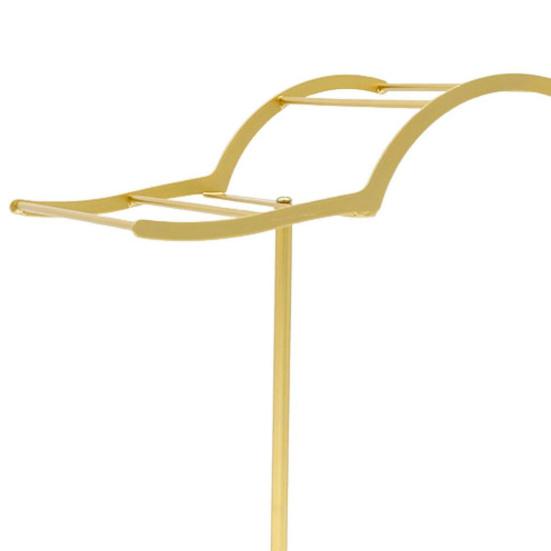 Держатель повязки на голову, высокая устойчивость, простая сборка, прочная конструкция, двухъярусная металлическая подставка для обруча для волос, органайзер для повязки на голову