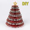3D Christmas Tree Ornament DIY Christmas Tree Statue Wooden Christmas Tree  Christmas Decoration