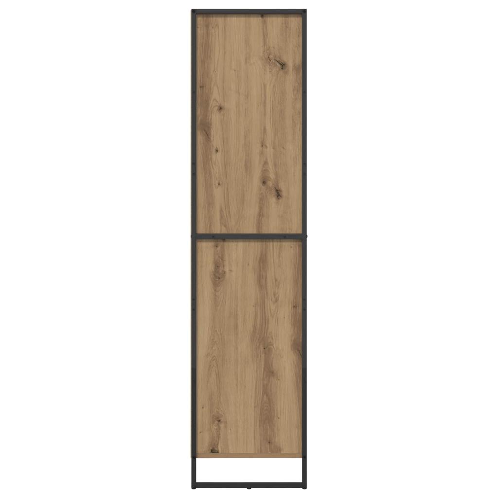 Bookshelf Rustic Oak Design 43 x 36 x 150.5 cm