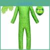 Привлекательный костюм Гринча для косплея для детей. Идеально подходит для Хэллоуин-вечеринок!