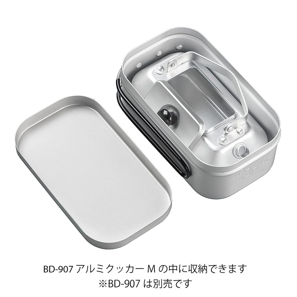 BUNDOK Алюминиевый чайник BD-906 Solo легкий 350 мл серебристый