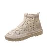 Hollow Women's Boots Fashion Womens Sandals Breathable Platform Ankle Boots Durable Slip On Women Shoes Summer Zapatos De Mujer