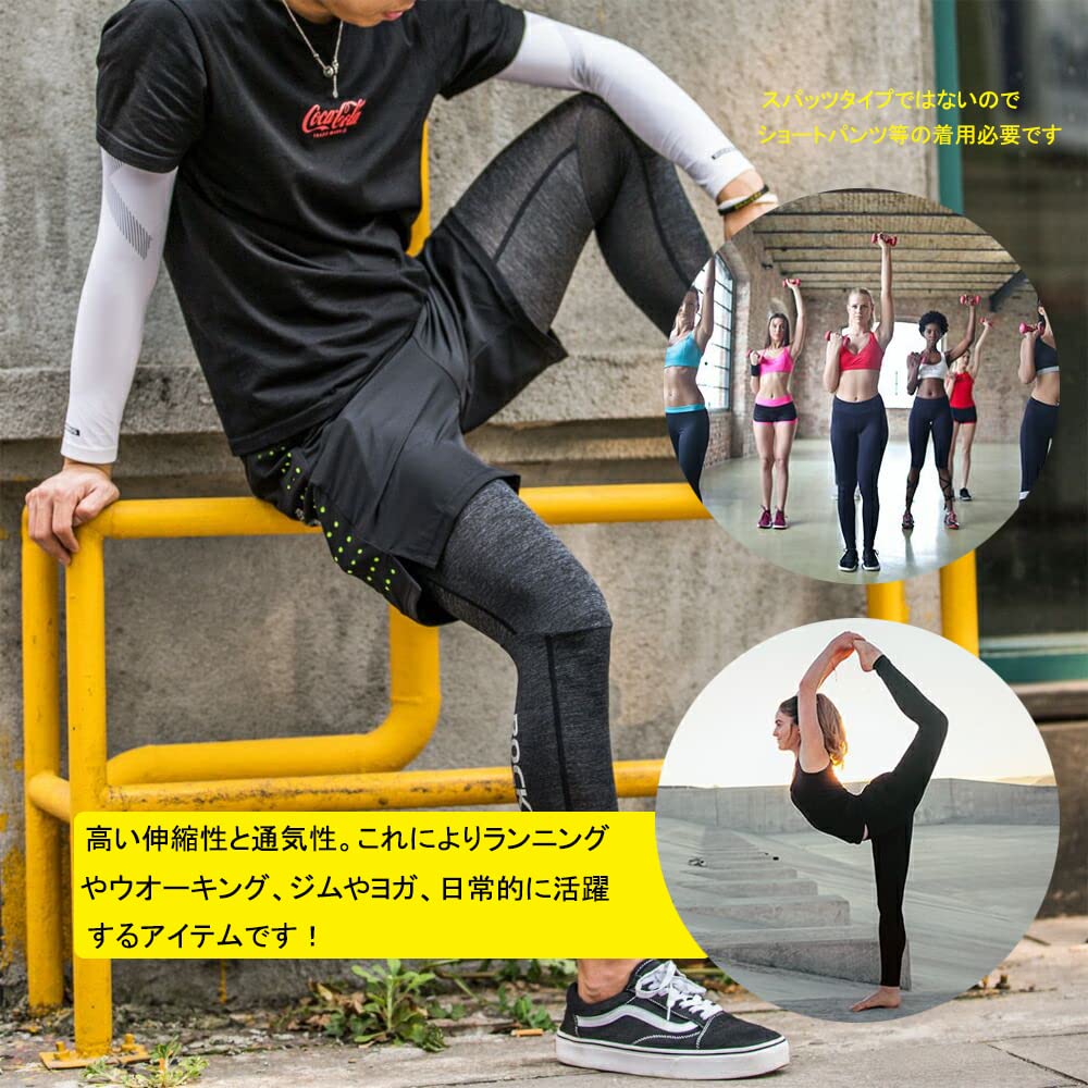 ROCKBROS Летние Охлаждающие Ноги Ноги УФ Защита от Солнца Плюс Подходят для и На Открытом Воздухе Размер M Мужские Накладки, Рукава, Защита, Длинные, Тонкие, Защита, Нескользящие,