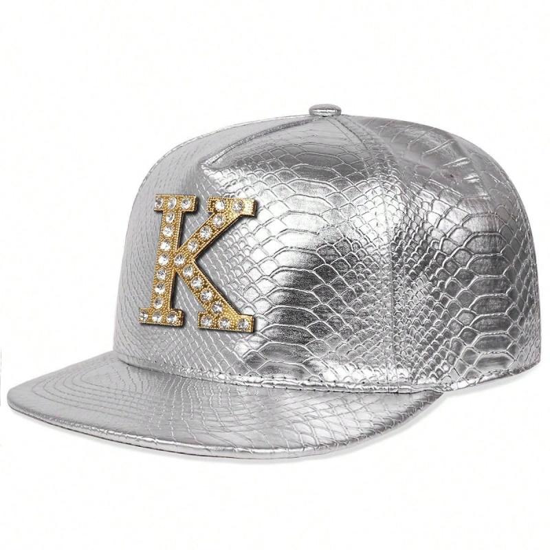 Unisex K Letter Label Hip-hop Hats Fashion Spring Autumn Outdoor Adjustable Casual Baseball Caps Sunscreen Hat