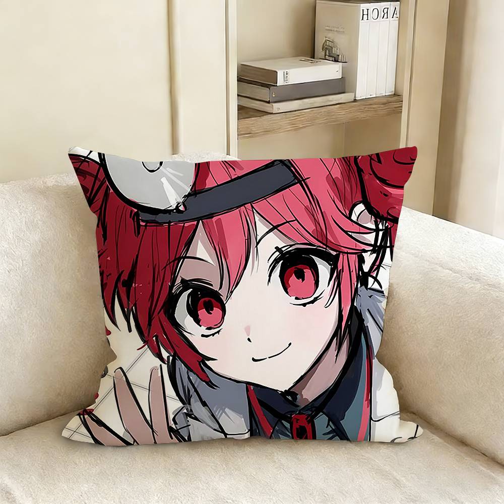 Cute Girl K-Kasane T-Teto Various Sizes Square Pillow Case For Car Home Bedchamber Decor