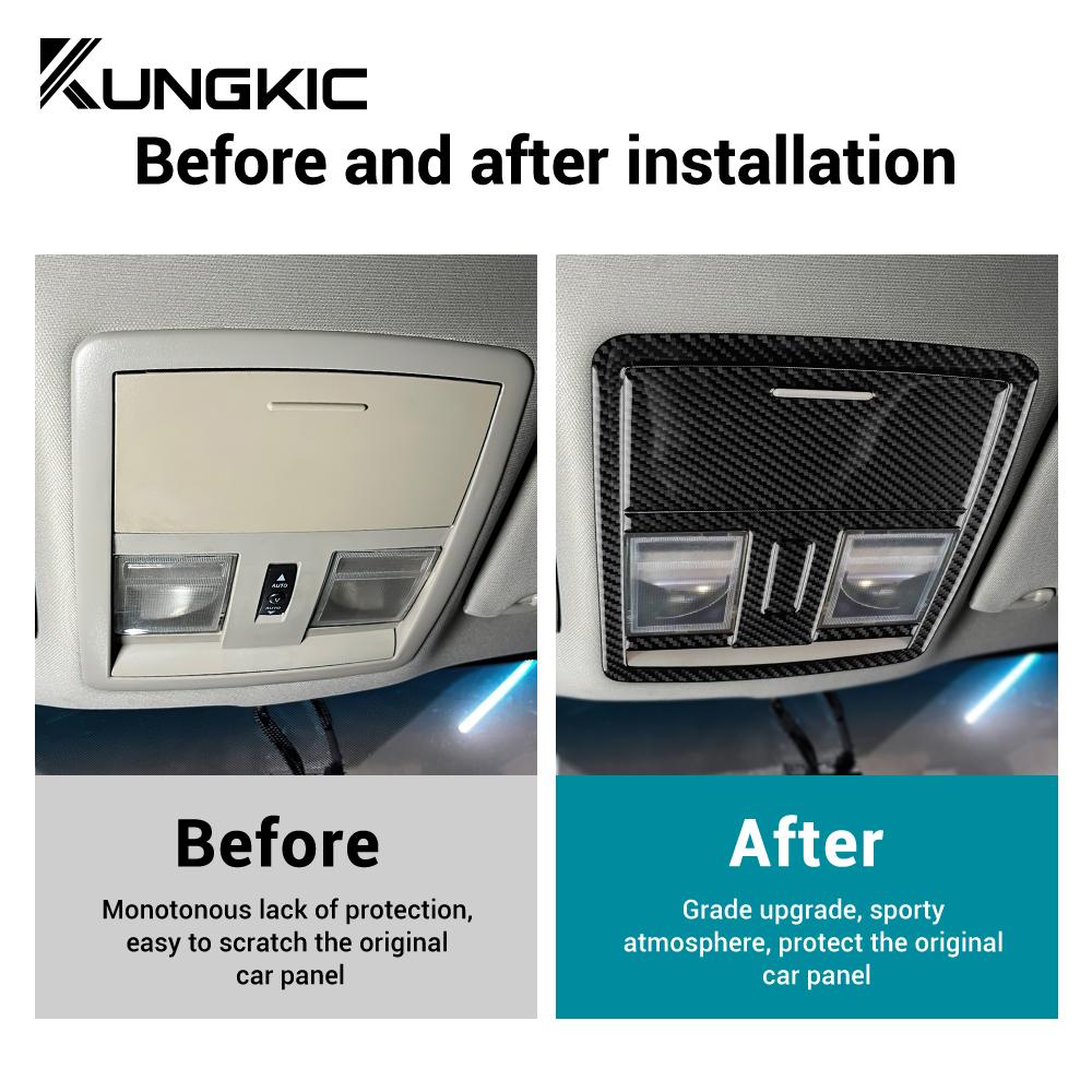 Наклейка из настоящего мягкого углеродного волокна для Chrysler 300 300C 2005 2006 2007 LHD RHD Автомобиль Панель плафона Внутренняя отделка Аксессуары