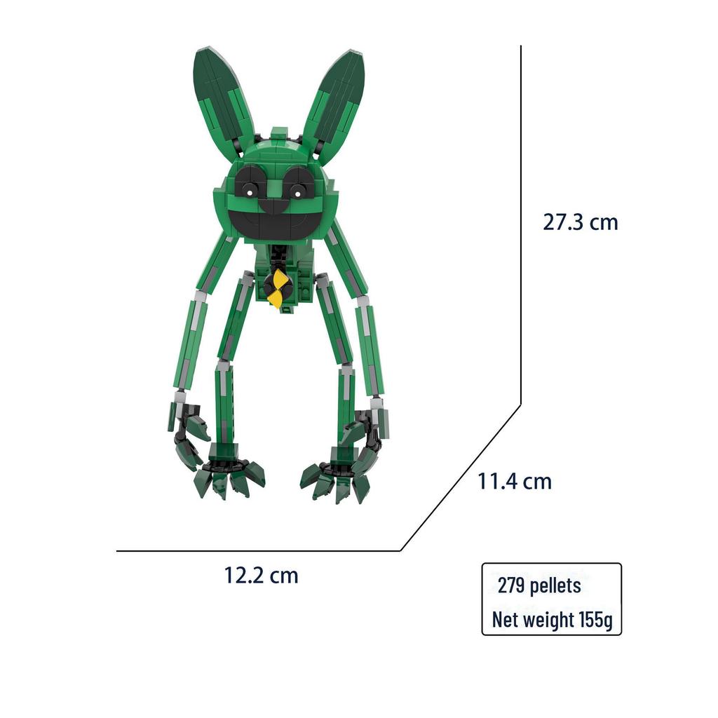 Poppy3 Улыбающиеся существа: Строительные блоки Sleepy Cat