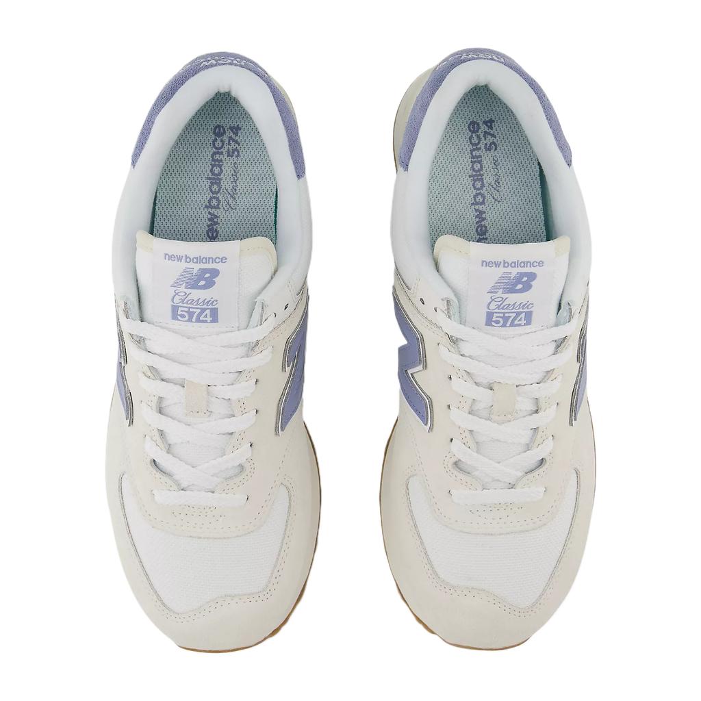 New Balance 574 Кроссовки унисекс цвета морской соли синий кремовый U574SHB