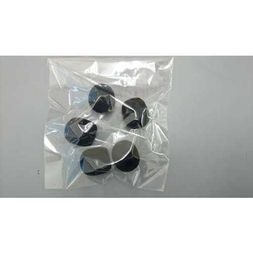 Set of 5 Black Control Microphone Windscreens for JVC WT-UM8, WD-UM15, TOA WF-180, TB-eye WFDI-TC2, and CM11 (M-10B)