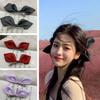 Cute Sweet Ribbon Hair Bows Clips Bowknot Side Hairpin Girls Princess Head Barrettes Headdress Hair Accessories For Women