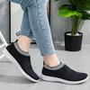 High Quality Women Sneakers Slip On Flats Shoes Women Loafers Plus Size 43 Walking Flat Women Vulcanized Shoes