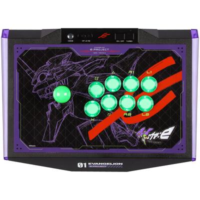 EVANGELION ARCADE CONTROLLER официальный бренд официальные рычаги и кнопки Denshi первый ePROJECT [совместимый с ПК/PS4/PS3/Switch/Evangelion e-sports Evae