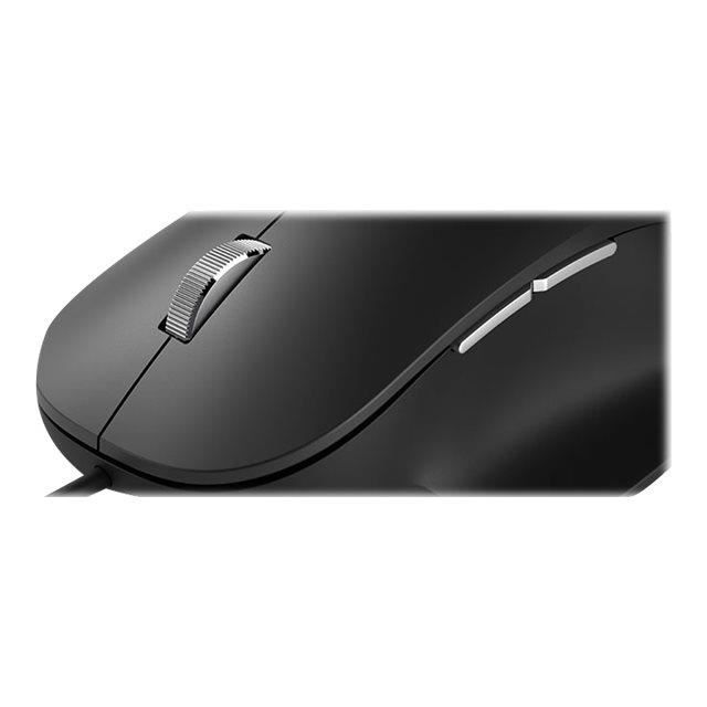 Ensemble clavier et souris Microsoft Ensemble clavier et souris ergonomique filaire USB - Microsoft Ergonomic Desktop - Noir