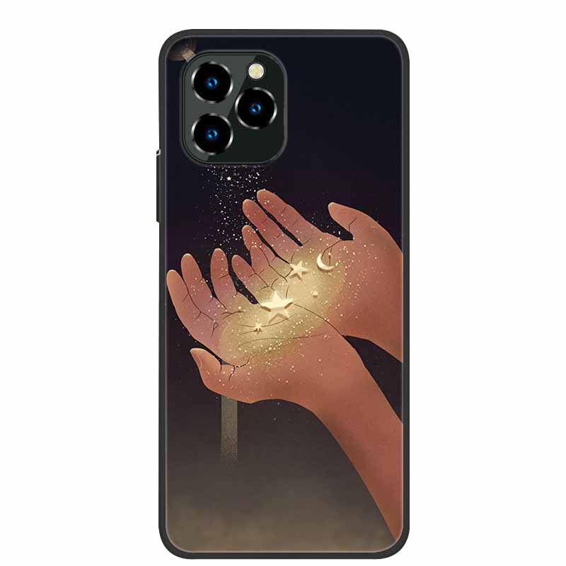Phone Case For Oukitel C21 Pro Christmas Silicone TPU Soft Cover For Oukitel C21 Pro Coque Protector Bumper OukitelC21 Elk Funda