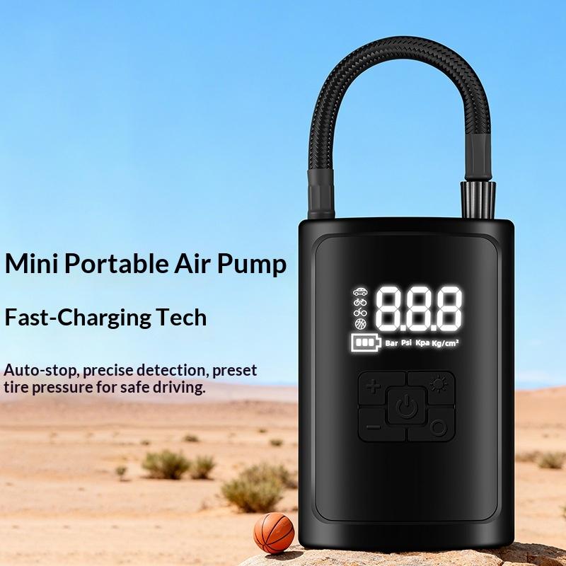 Car Tire Air Pump Intelligent Wireless Car Portable Air Pump