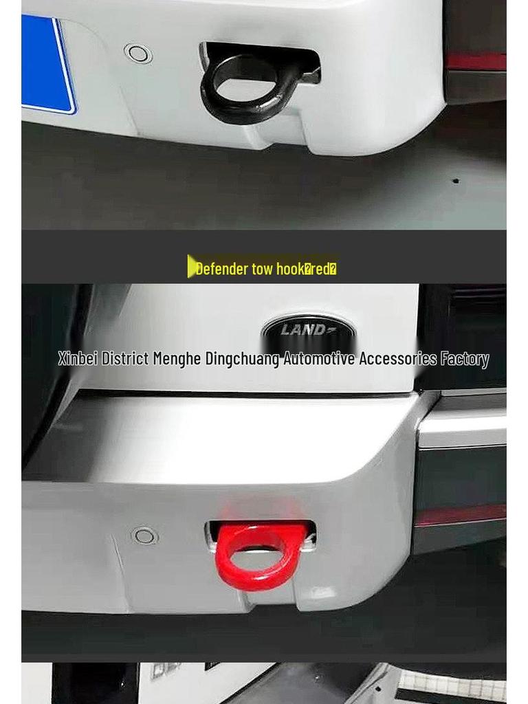 Land Rover Defender 110 Tow Hook & Front Wheel Hub Guard for 2020-21 Models