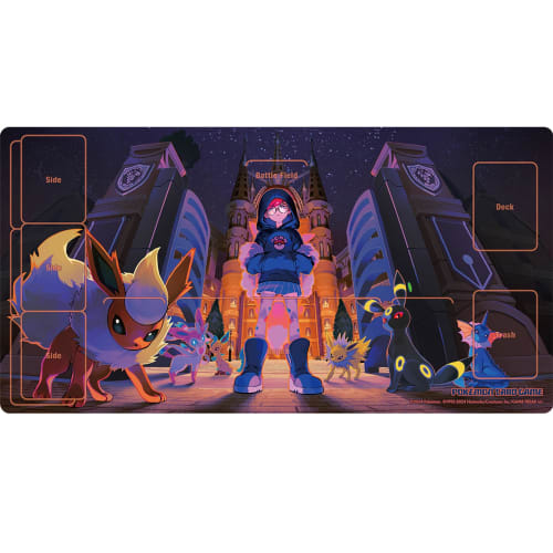 Pokemon Center Original Pokemon Card Game Rubber Play Mat Cassiopeia