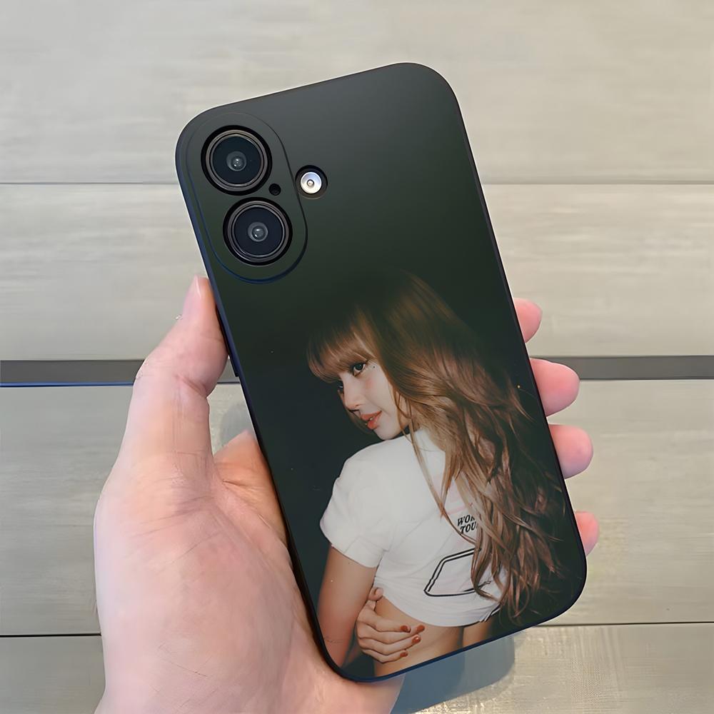 Чехол для телефона с изображением корейской девушки-группы L-Lisa Lalisa Для iPhone 17 Pro Max 15 16 Pro 14 Plus 13 11 12 Xr X Xs 7 8 SE Plus Задняя крышка