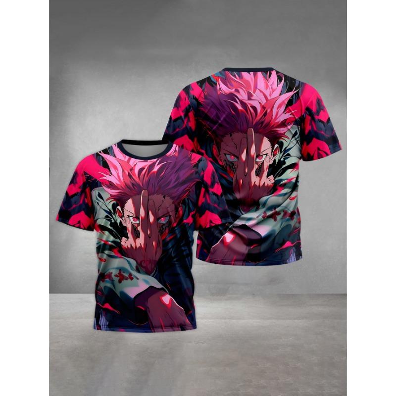 3D Print Jujutsu Kaisen Satoru Gojo Baby Clothing 5 To 14 Years Male Outdoor Clothes for Children Boy Girl Child T-Shirt Top