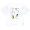Kawaii Funny Mirror Bear Cartoon Graphic T-Shirt Women Cute Korean Style Comic Print Casual Soft Short Sleeve Top Free Shipping