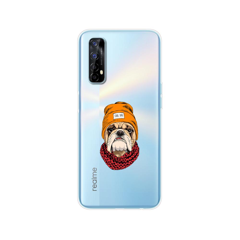 Чехол для Realme 7 для OPPO Realme 7 Pro, противоударный мягкий силиконовый чехол из ТПУ для задней панели телефона Realme7 7Pro, чехол-бампер, чехол