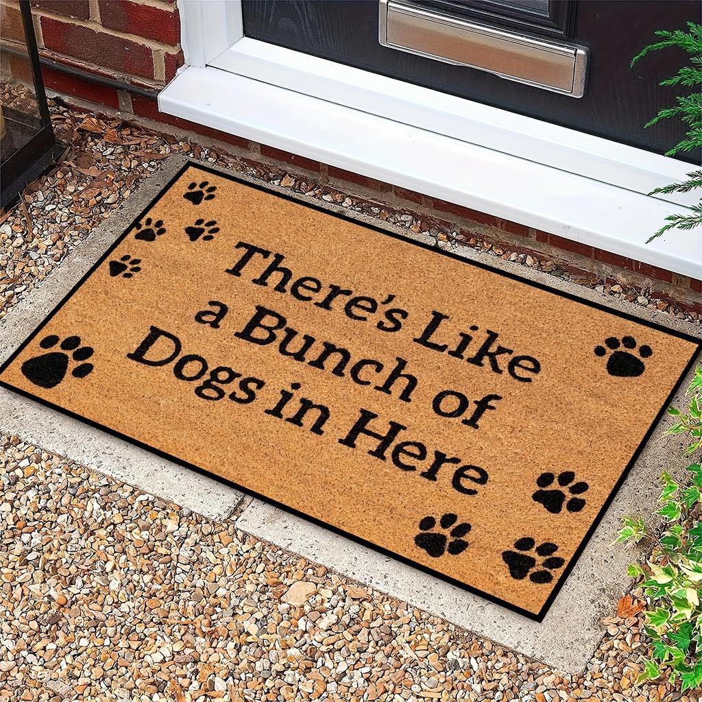 Welcome Home Dog Cat Mat Living Room Rugs Kitchen Floor Mat Home Decor Door Mat Entrance Carpet for Outdoor