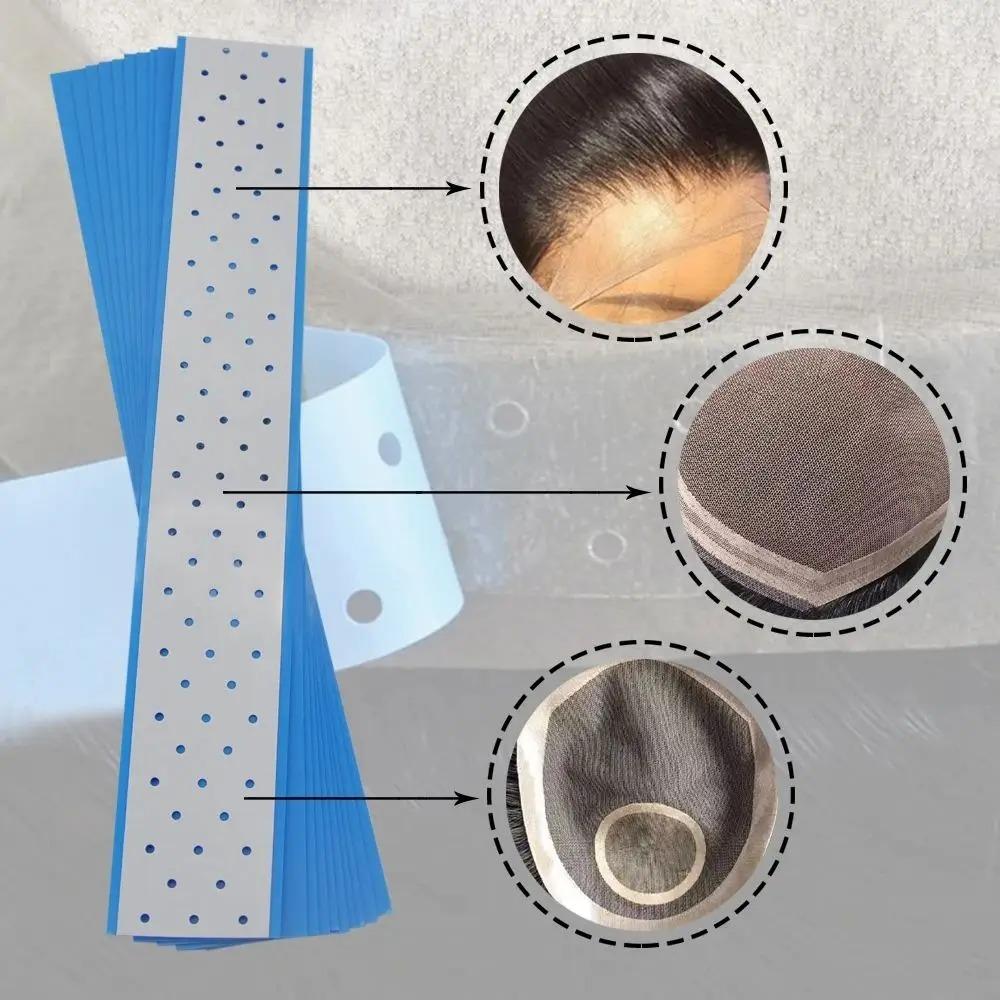 10pcs Double-sided Lace Wig Tape Waterproof Wig Adhesive Tape for Lace Wigs/Toupee
