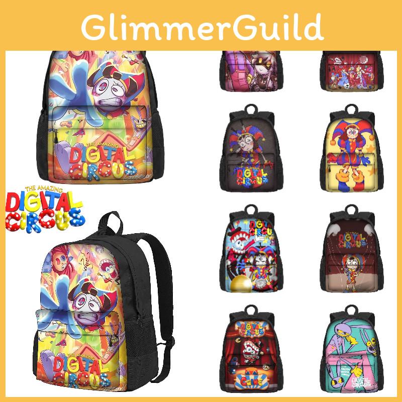 The Amazing Digital Circus School Bag For Boys And Girls Breathable And Durable 3rd-4th Grade Trendy And Cool Style Polyester Material