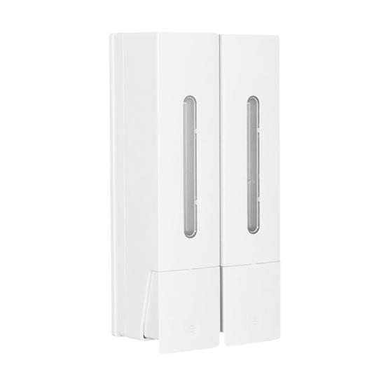 3 Chamber Wall Mounted Soap Dispenser 400ML X 3 No Drill Shampoo