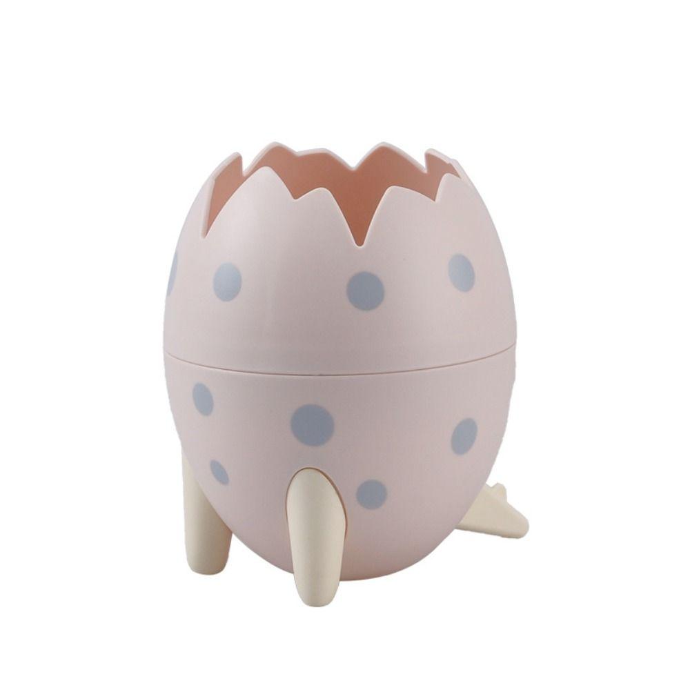 Egg Shape Pen Holder Creative Stationery Storage Box Pencil Case Kids Boys Girls