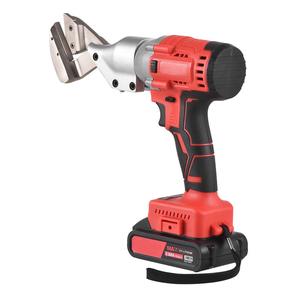 21 В, бесщеточные мини-аккумуляторные ножницы для жести, 2,0 Ач, электрические ножницы с литий-ионной аккумуляторной батареей