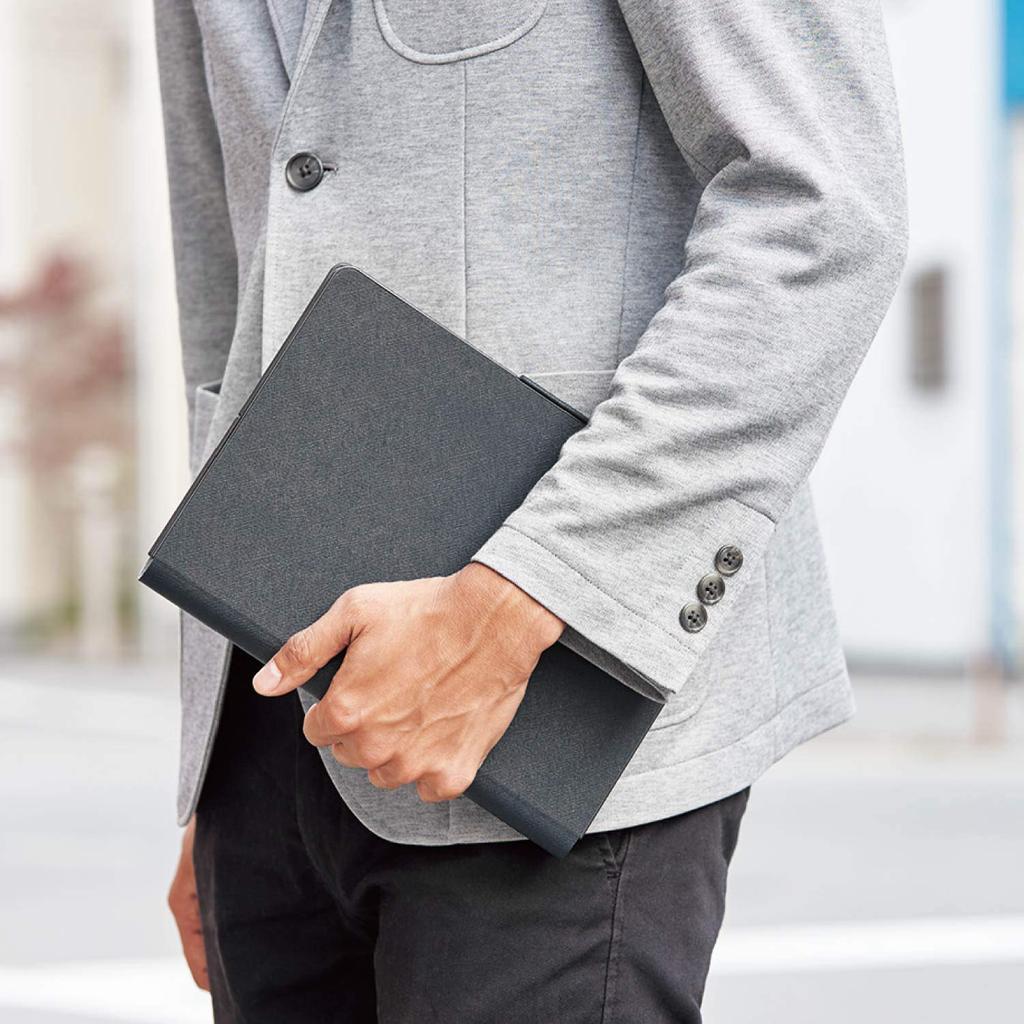 Elecom Клавиатура Bluetooth планшет универсальный чехол интегрированный дюймы Pro черный 8.5-11.1 (Совместимость с iPad 9.7/10.5/11) TK-CAP02BK