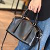 Кожаная сумка Boston европейского и американского ретро-стиля, высокая, на одно плечо, кроссбоди, женская