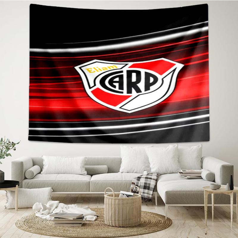River Plate Emblem Tapestry Hanging for Bedroom,Livingroom, Playroom,Decor Art Room Wall Tapestry Holiday and Birthday Gifts