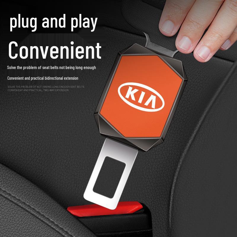 Зажим-удлинитель ремня безопасности Kia для K2, K3, KX3, Arona, KX5, Sportage