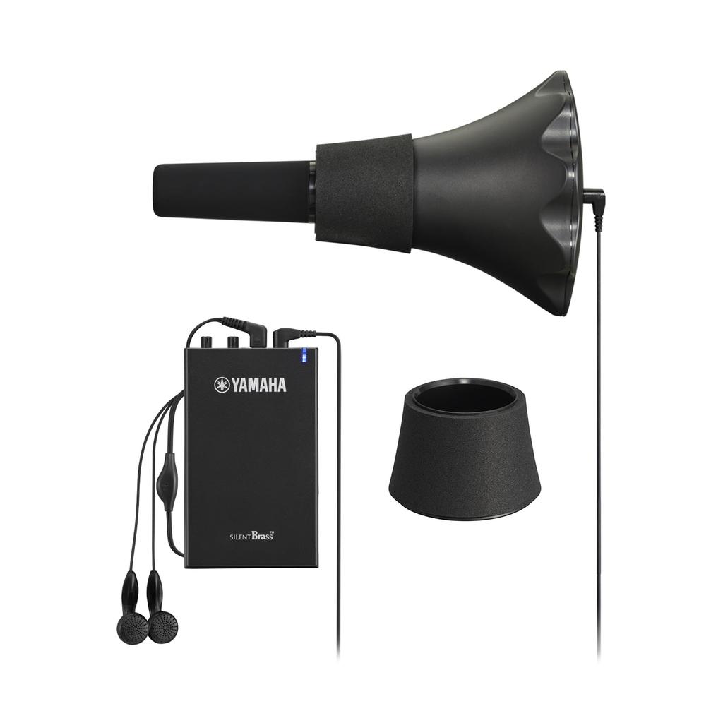 Yamaha Silent Brass SB5J для тенора, тенора-баса и баса Обеспечивает достаточный звук, естественный и комфортный Тромбон, Тромбон, Тромбон глушение, тембр,