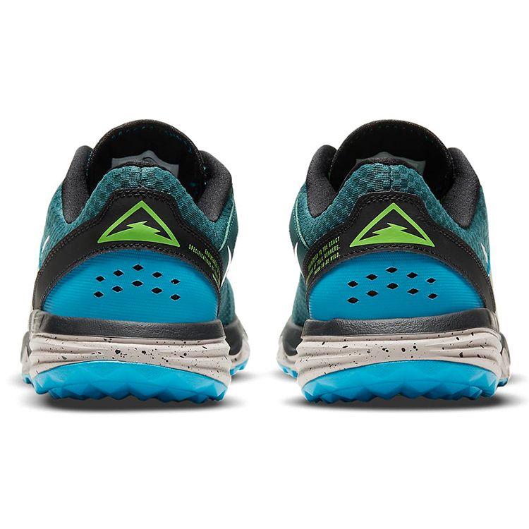 Nike Juniper Trail Dark Teal Green Men Sneakers Black Laser-Blue Light-Silver CW3808-301
