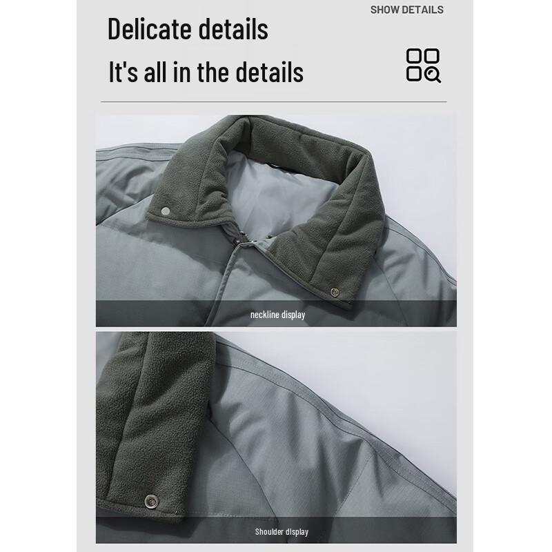 Jeep Men's Outdoor Warm Cotton Jacket