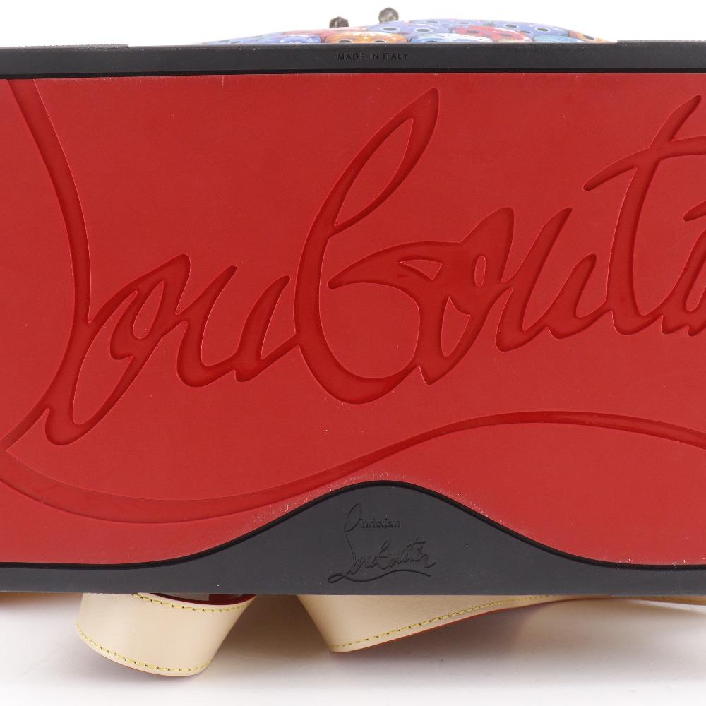 Christian Louboutin Рюкзак Explorer Funk Explorer Funk Рюкзак Рюкзак Daypack Мексиканские шипы разноцветный Нейлон/кожа мужской Б/у