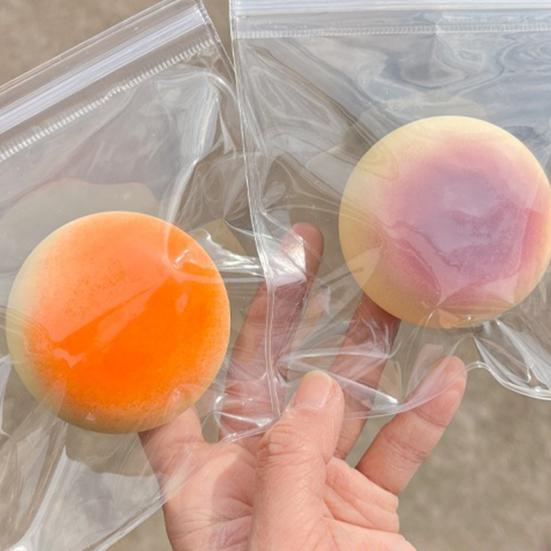 Simulated Bun Shape Squeeze Toy Slow Rising Dumpling Sensory Pinch Fidget Toy Stress Relief Relaxation Decompression Tool