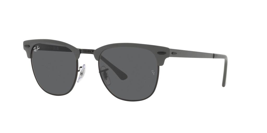 Ray-Ban Clubmaster Metal RB3716 51 (9256B1 Grey On Black) Sunglasses