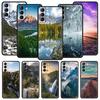 Forest Beach Sunrise Mountains Nature Phone Case For Samsung Galaxy S23 S22 S21 S20 FE Ultra 5G S10 S10E S9 S8 Plus 10 20 Cover