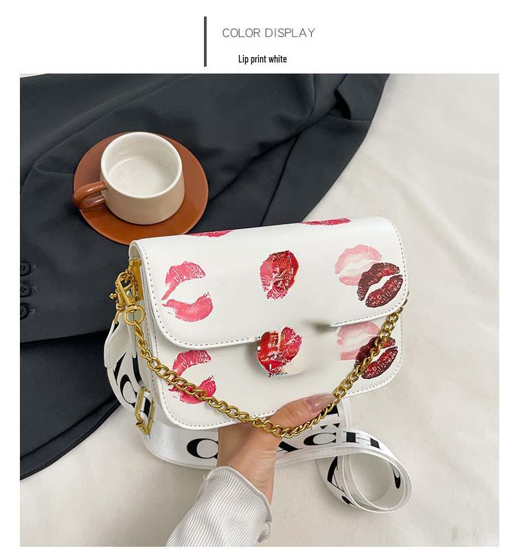 Женская стильная маленькая квадратная сумка кроссбоди высокого класса 2025 года с универсальным принтом