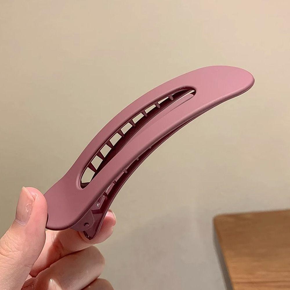 Ponytail Hairpin Hair Claw Headwear Alligator Clips Durable Duckbill Hair Clamps  for Women Girls