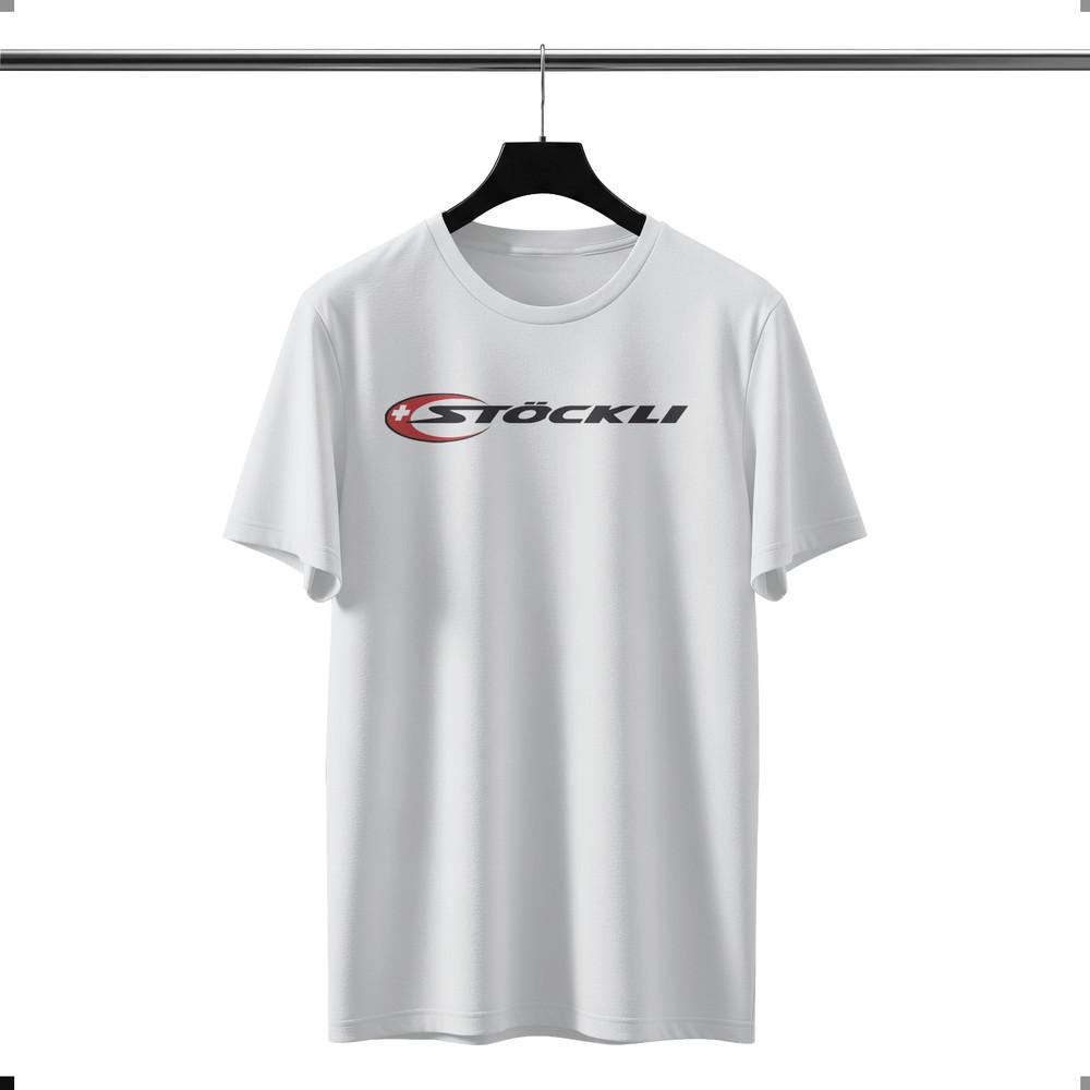Stockli Outdoor Sports Логотип смешная футболка Размер S-5XL Сделано в США Унисекс футболка