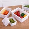 Plastic Fridge Storage Box Portable Drain Basket New Refrigerator Organizer